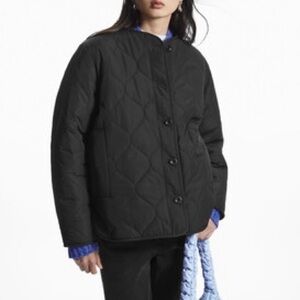 COS Reversible Quilted Teddy Liner Jacket